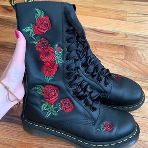 Dr.Martens 1914 VONDA LEATHER MID CALF BOOTS